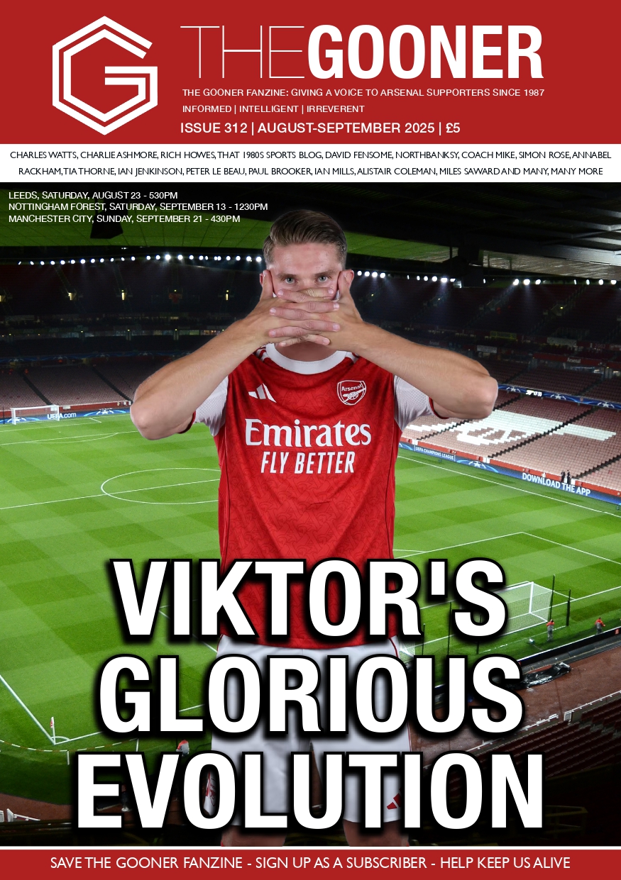 Gooner Issue 312 (UK - Shipping Included)